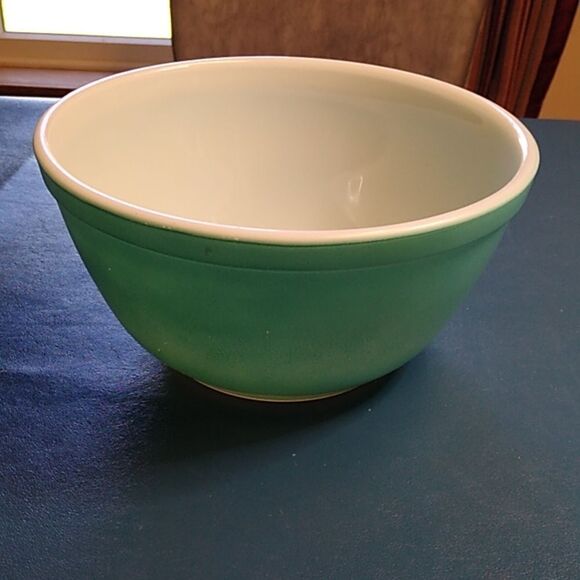 Pyrex Ovenware #402 Blue #18 Bowl 1 1/2 quarts Cottagecore Grandmacore - Picture 3 of 11